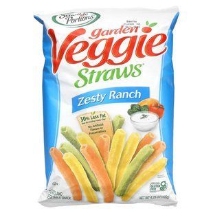 Sensible Portions, Garden Veggie Straws, Zesty Ranch, 4.25 oz (120 g) купить в Киеве и Украине