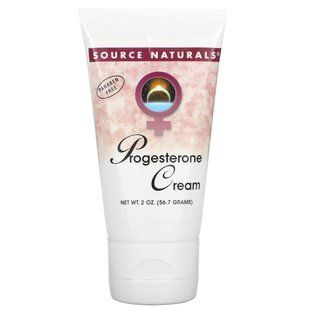 Natural Progesterone Cream Source Naturals 57 g