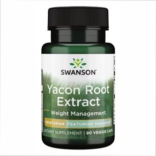 Экстракт корня какона Swanson (Yacon Root Extract) 90 капсул купить в Киеве и Украине