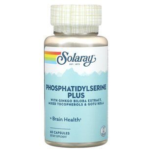 Solaray, Phosphatidylserine Plus, 60 Capsules купить в Киеве и Украине