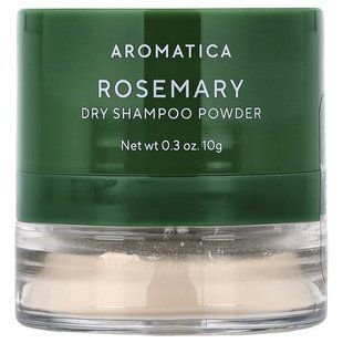 Aromatica, порошок для сухого шампуню, розмарин, 10 г (0,3 унції)
