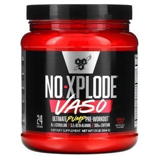 BSN, No-Xplode VASO, Ultimate Pump Pre-Workout, Jungle Juice, 1.11 lb (504 g) купить в Киеве и Украине