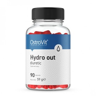 Мочегонное средство, HYDRO OUT DIURETIC, OstroVit, 90 капсул купить в Киеве и Украине