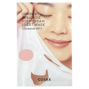 CosRx, Comfort Ceramide, Soft Cream Beauty Sheet Mask, 1 Sheet, 0.87 fl oz (26 ml) купить в Киеве и Украине