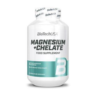BioTech, Magnesium + Chelate, 60 caps купить в Киеве и Украине