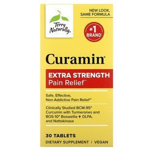 Засіб для знеболення Terry Naturally (Curamin) 30 таблеток