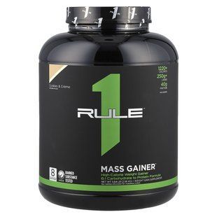 Rule One Proteins, Mass Gainer&trade;, Cookies & Creme, 5.64 lb (2.56 kg) купить в Киеве и Украине