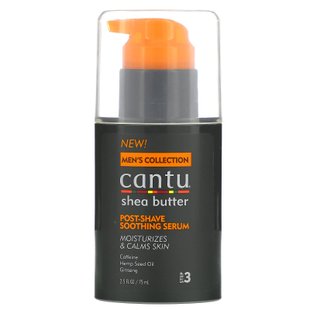 Cantu, Мужская коллекция, Успокаивающая сыворотка с маслом ши после бритья, 2,5 жидких унции (75 мл) купить в Киеве и Украине