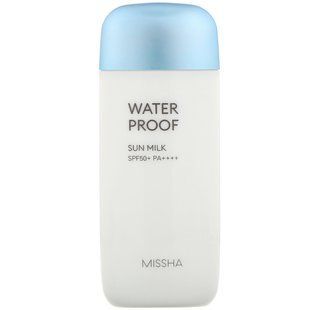 Водостойкое солнцезащитное молочко, SPF 50+ PA +++, Missha, Missha, 70 мл (2,36 жидк. Унции) купить в Киеве и Украине