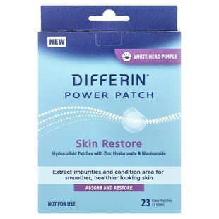 Differin, Power Patch, восстановление кожи, 23 очищающих патча купить в Киеве и Украине