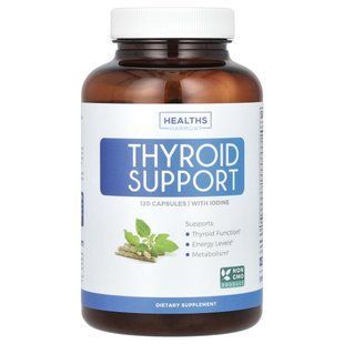 Healths Harmony, підтримка щитовидної залози, 120 капсул