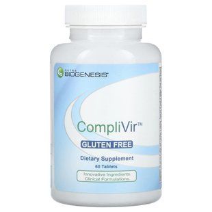 Nutra BioGenesis, CompliVir, 60 Tablets купить в Киеве и Украине