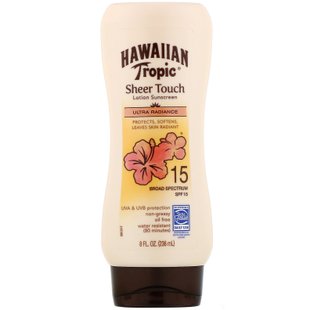 Солнцезащитный лосьон SPF15 Hawaiian Tropic (Sheer Touch Ultra Radiance) 236 мл купить в Киеве и Украине