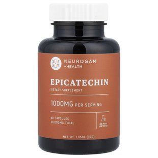 Neurogan Health, Epicatechin, 1,000 mg , 60 Capsules (500 mg per Capsule)