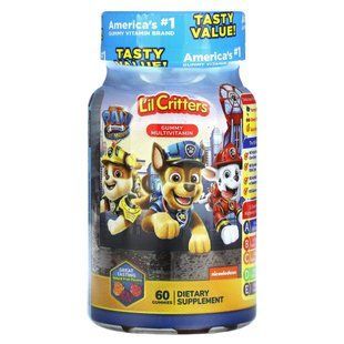 L'il Critters, Paw Patrol The Movie, Gummy Multivitamin, Natural Fruit, 60 Gummies купить в Киеве и Украине