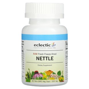 Крапива Eclectic Institute (Nettle) 300 мг 90 капсул купить в Киеве и Украине