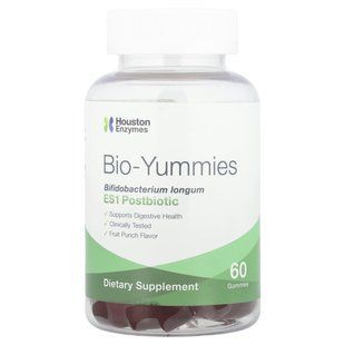 Houston Enzymes, Bio-Yummies, Fruit Punch, 60 Gummies купить в Киеве и Украине