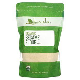 Кунжутная мука органик Kevala (Sesame Flour) 453 г купить в Киеве и Украине