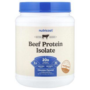 Nutricost Beef Protein Isolate 907 g chocolate
