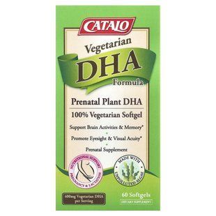 CATALO, Vegetarian DHA Formula, 60 Softgels купить в Киеве и Украине