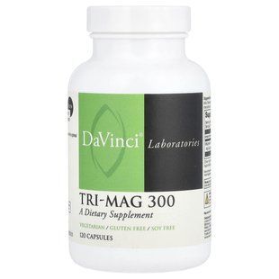DaVinci Laboratories of Vermont, Tri-Mag 300, 120 капсул купить в Киеве и Украине