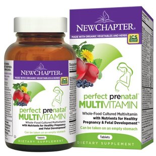 Мультивитамины для беременных, Perfect Prenatal Multivitamin, New Chapter, 48 таблеток купить в Киеве и Украине