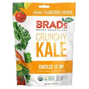 Brad's Plant Based, Crunchy Kale, Cheeze It Up, 2 oz (57 g) купить в Киеве и Украине