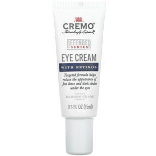 Cremo, Defender Series, крем для глаз с ретинолом, 0,5 жидкой унции (15 мл) купить в Киеве и Украине