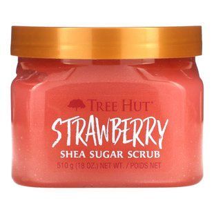 Tree Hut, Shea Sugar Scrub, Strawberry, 18 oz (510 g) купить в Киеве и Украине