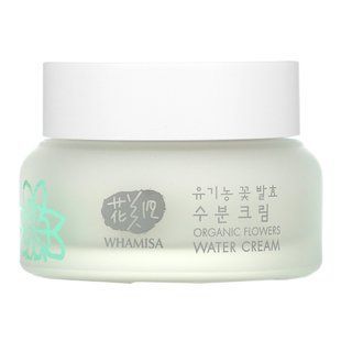 Органічні квіти, Водний крем, Organic Flowers, Water Cream, Whamisa, 51 мл