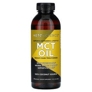 Keto Science, MCT Oil, 15 fl oz (443 ml) купить в Киеве и Украине
