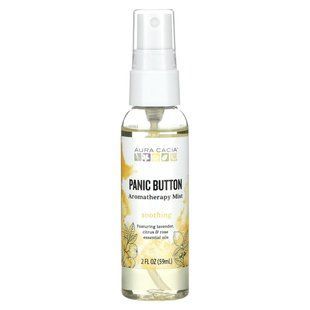 Aura Cacia, Panic Button, Aromatherapy Mist, 2 fl oz (59 ml)