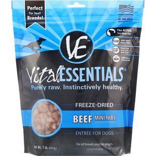 Лиофилизированная закуска для собак, Vital Essentials, 1 фунт (453 г) купить в Киеве и Украине