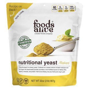 Foods Alive, Superfood, необогащенные пищевые дрожжи, 32 унции (907 г) купить в Киеве и Украине