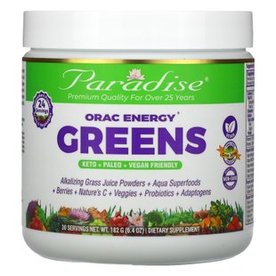 Антиоксиданты Paradise Herbs (ORAC-Energy Greens) 182 г купить в Киеве и Украине