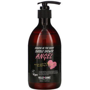 Гель для тела и душа, Season In the Body Bubble Shower, Angel, Helloganic, 500 мл купить в Киеве и Украине