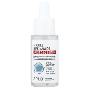 APLB, Spicule Niacinamide Shot 260 Serum, 1.35 fl oz (40 ml)