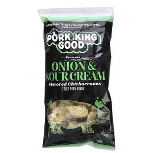Pork King Good, Flavored Chicharrones, Onion & Sour Cream, 1.75 oz (49.5 g) купить в Киеве и Украине