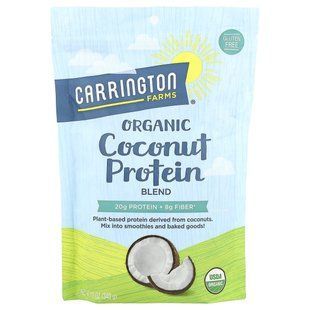 Carrington Farms, Organic Coconut Protein Blend, 12 oz (340 g) купить в Киеве и Украине