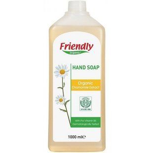 Органическое жидкое мыло для рук Friendly Organic с экстрактом ромашки 1000 мл купить в Киеве и Украине