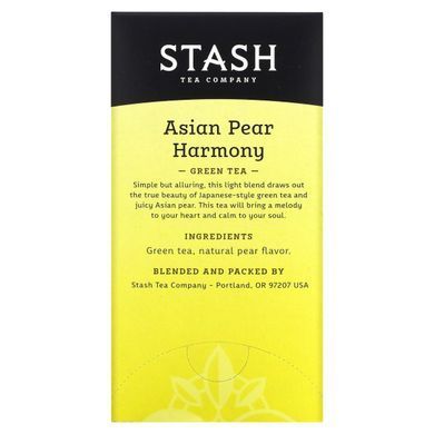 green tea, harmony of Chinese pear, 18 tea bags, 1.1 oz (34 g)