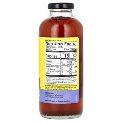 Bragg, Organic Apple Cider Vinegar Refreshers, Prebiotic, Concord Grape & Hibiscus, 16 fl oz (473 ml) купить в Киеве и Украине