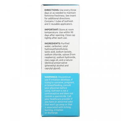 Балансуючий гель для інтимної гігієни для жінок, Iso Fresh Balancing Gel Stops Feminine Odor, Unscented, Fairhaven Health, 28 г