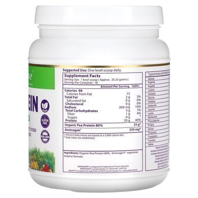 Гороховый протеин Paradise Herbs (Pea Protein) 454 г купить в Киеве и Украине