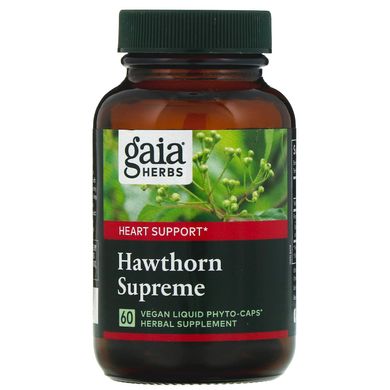 Боярышник Gaia Herbs (Hawthorn Supreme) 60 капсул купить в Киеве и Украине