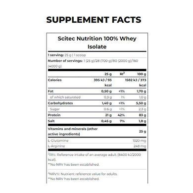 Scitec Nutrition, Whey Isolate, банан, 700 г купить в Киеве и Украине