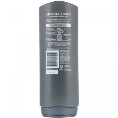 Face and body gel Men+Care, scent Clean Comfort, Dove, 532 ml