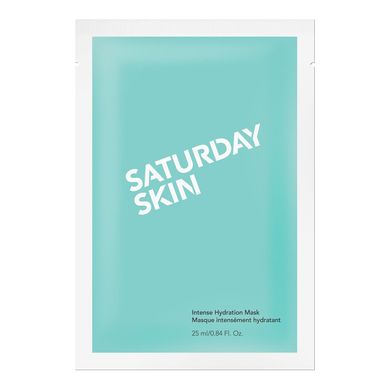 Інтенсивна зволожуюча маска, Saturday Skin, 5 аркушів, 0,84 рідкої унції (25 мл) кожна