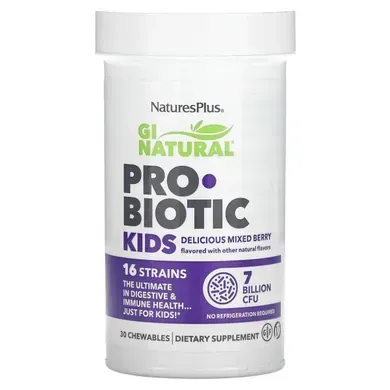 Пробіотики для дітей Nature’s Plus GI Natural Kids — оригінальна упаковка