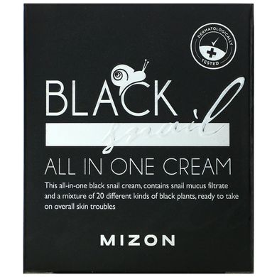 Mizon, універсальний крем з чорного равлика, 5 мл (2,53 рідк. унцій)